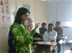 IN LECTURE AT BEED (MAHARASHTRA)